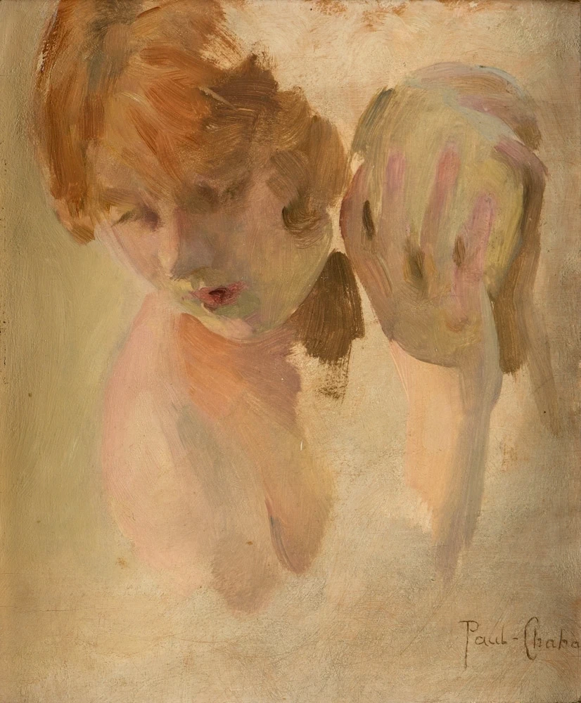 Paul Émile Chabas - studio di donna